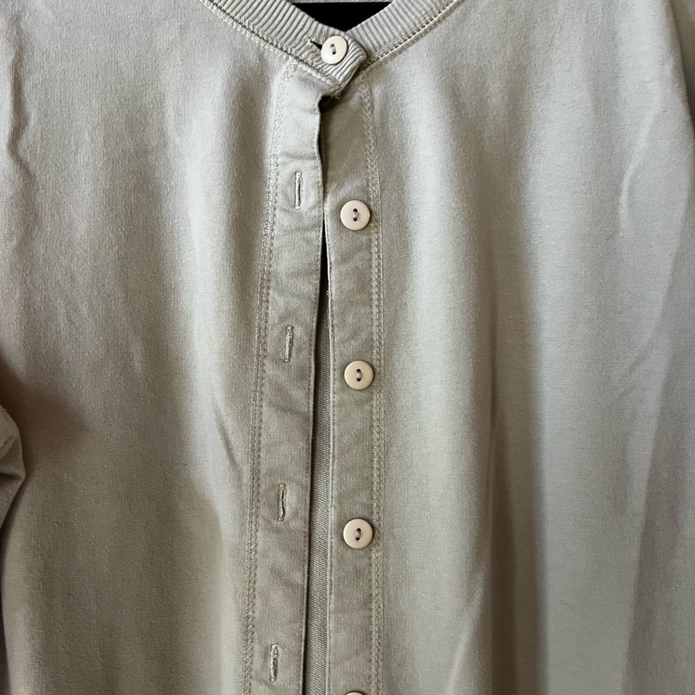 Southern Lady Vintage Beige Button-Up Cardigan size XL - Picture 2 of 8